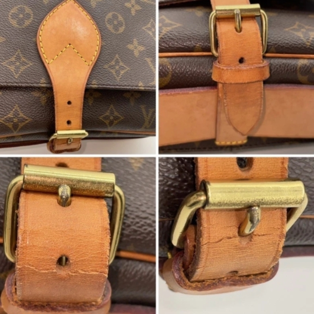 (#9) SALE! Louis Vuitton Brown Monogram Cartouchiere GM Crossbody Bag/DB - Picture 4 of 16